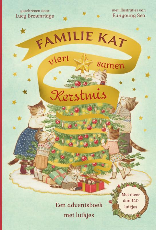 Familie Kat viert samen Kerstmis | boekwijzer