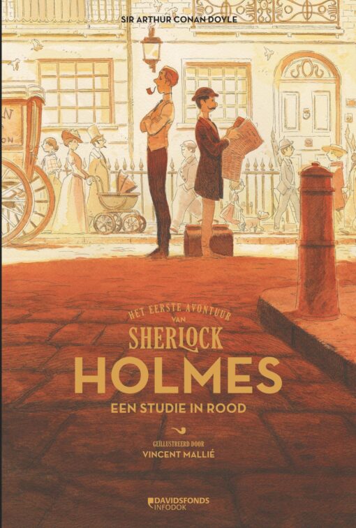 Sherlock Holmes - Een studie in rood | boekwijzer