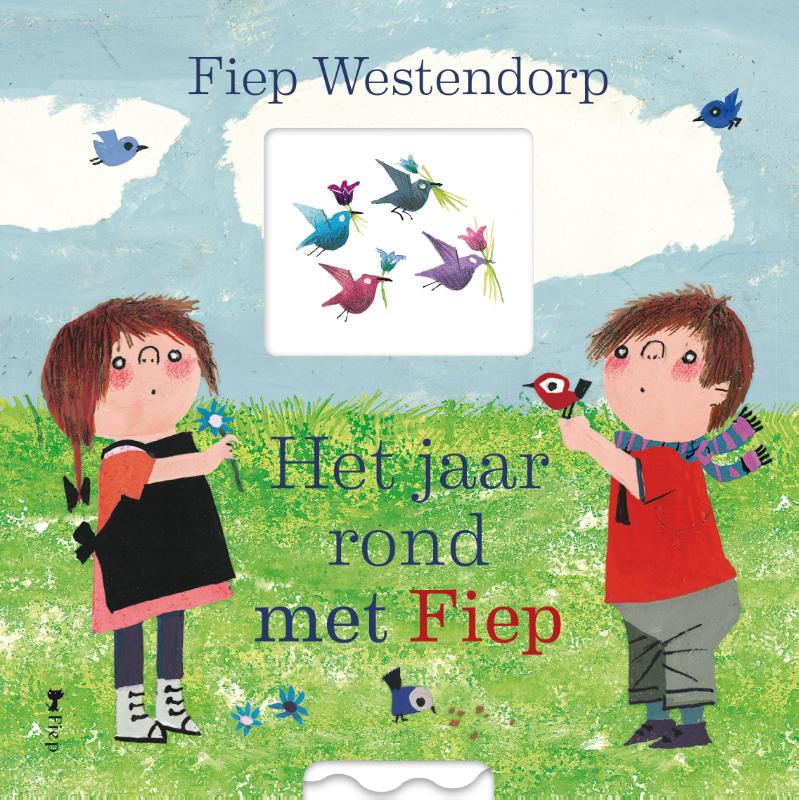 Een boekje van Fiep Westendorp is altijd een goed idee.De seizoenen komen vrolijk uitgebeeld voorbij, met steeds een interactief grapje. Je mag vogels voeren, appels plukken, vissen, zelfs sleetje rijden.