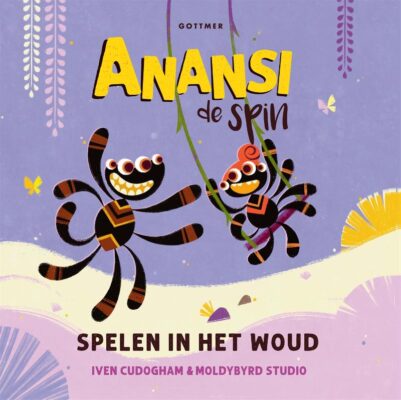 Anansi de Spin - Spelen in het woud | boekwijzer