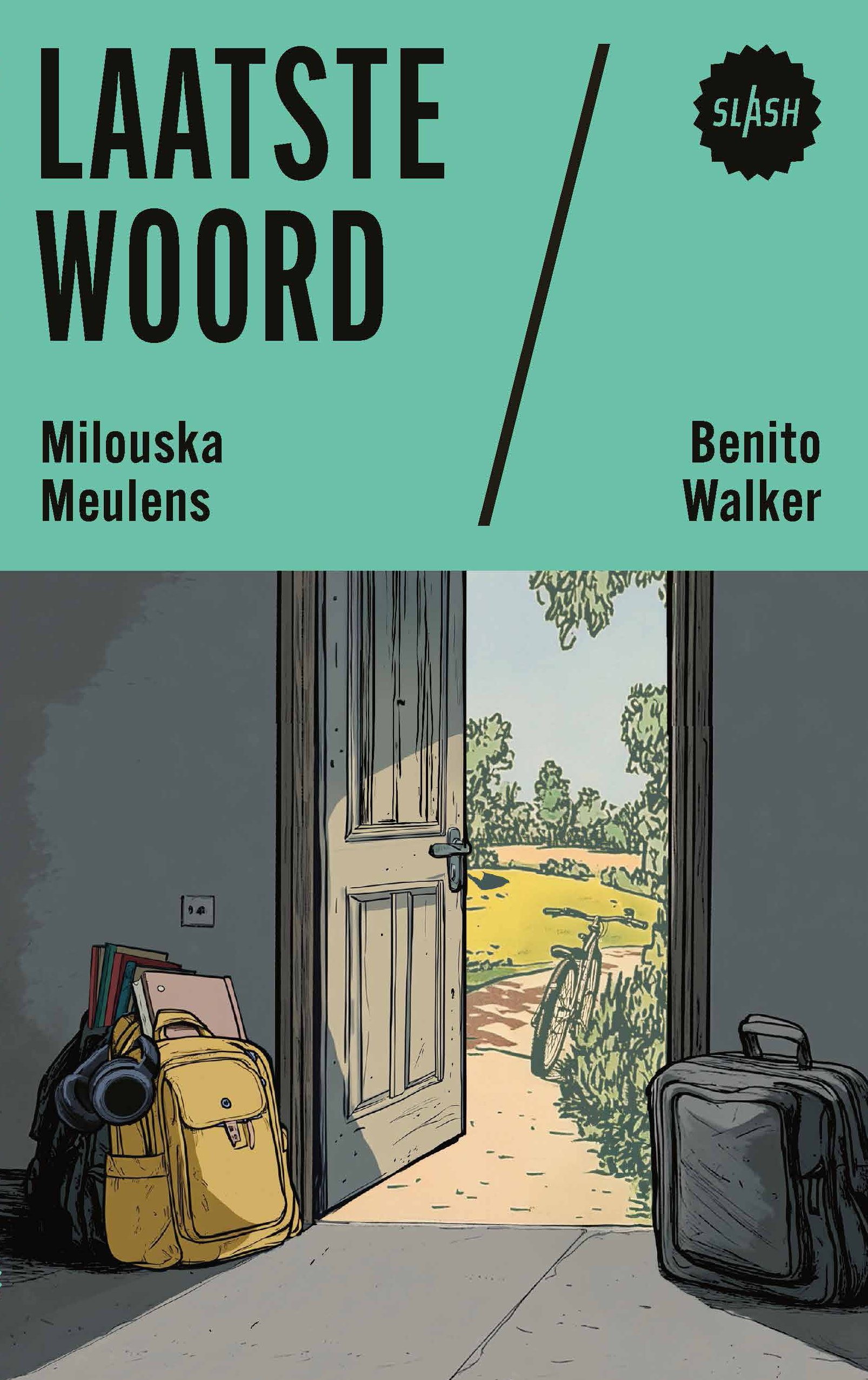 Voor Laatste woord baseerde Milouska Meilens zich op de jeugd van Benito Walker, die al op jonge leeftijd uit huis geplaatst werd omdat zijn ouders niet voor hem konden zorgen. Dit boek gaat over de tuchtzaak die hij aanspant tegen zijn pleegmoeder en is ongelooflijk goed en belangrijk.  Slashboeken zijn boeken die geschreven zijn op basis van het waargebeurde levensverhaal van een bijzondere jongere.