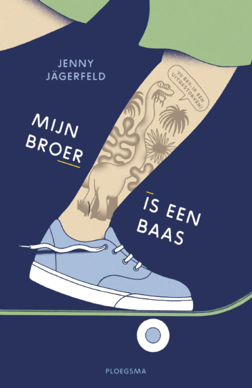 Mijn broer is een baas  van Jenny Jägerfeld is een verassend verhaal over vriendschap en jezelf durven zijn. De elfjarige Mats brengt de zomervakantie samen met zijn moeder door in Malmö. Op de skatebaan ontmoet hij de stoere Kilian. Ze worden niet alleen beste vrienden, maar zelfs echte 'bloedbroers'. Dat betekent dat ze elkaar altijd de waarheid moeten vertellen. Maar durft Mats dat wel? Hij is doodsbang dat Kilian zijn vriend niet meer wil zijn als hij Mats' grote geheim ontdekt. Want Mats is als meisje geboren.
Als geen ander kan de bekroonde Zweedse schrijfster Jenny Jägerfeld een belangrijk onderwerp verpakken in een spannend verhaal vol humor. Ze laat zo helder zien hoe het is om transgender te zijn, dat elke lezer zich moeiteloos in Mats kan inleven.