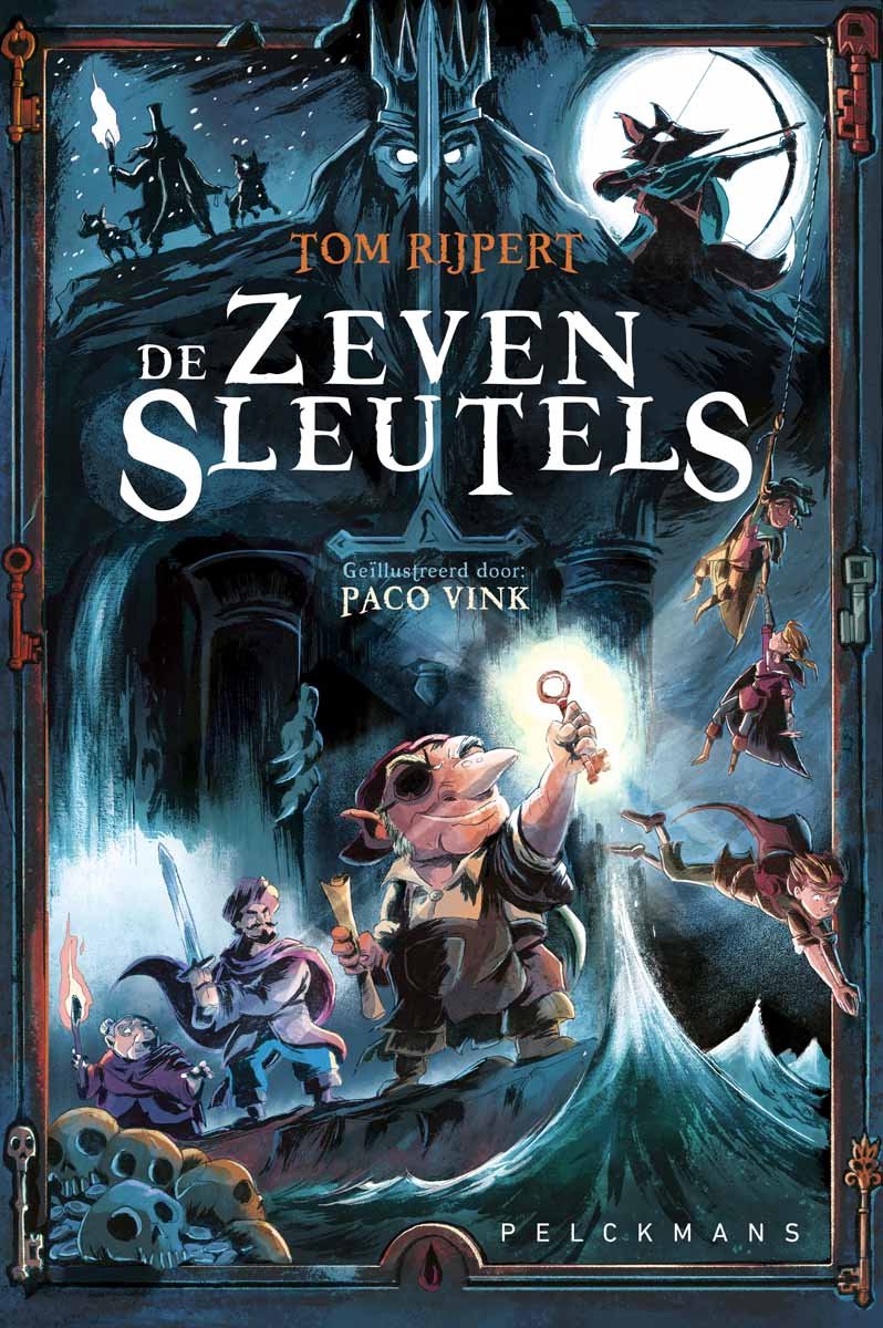 Te gek! De twee zinderende boeken zijn in deze fraaie uitgave gebundeld en door Paco Vink van wonderschone illustraties voorzien.

Tom Rijpert creëert een fantastische wereld waar je al na een paar zinnen in verdwenen bent. Ga op reis met de hoofdrolspelers van dit magisch mooie avontuur. Waar zijn al die wonderlijke mensen en een dier naar op weg, waarom werden zij geselecteerd, wat is hun missie en wat is het verhaal van de mysterieuze zeven sleutels?
Dit is zo'n boek dat kinderen zich voor altijd zullen herinneren met een wereld waar zij keer op keer naar terig willen keren. Buitengewoon spannend, vol wervelende cliffhangers en onverwachte wendingen. Een moet-je-gelezen-hebben-boek dat ook nog eens fantastisch is om voor te lezen. Hulde!